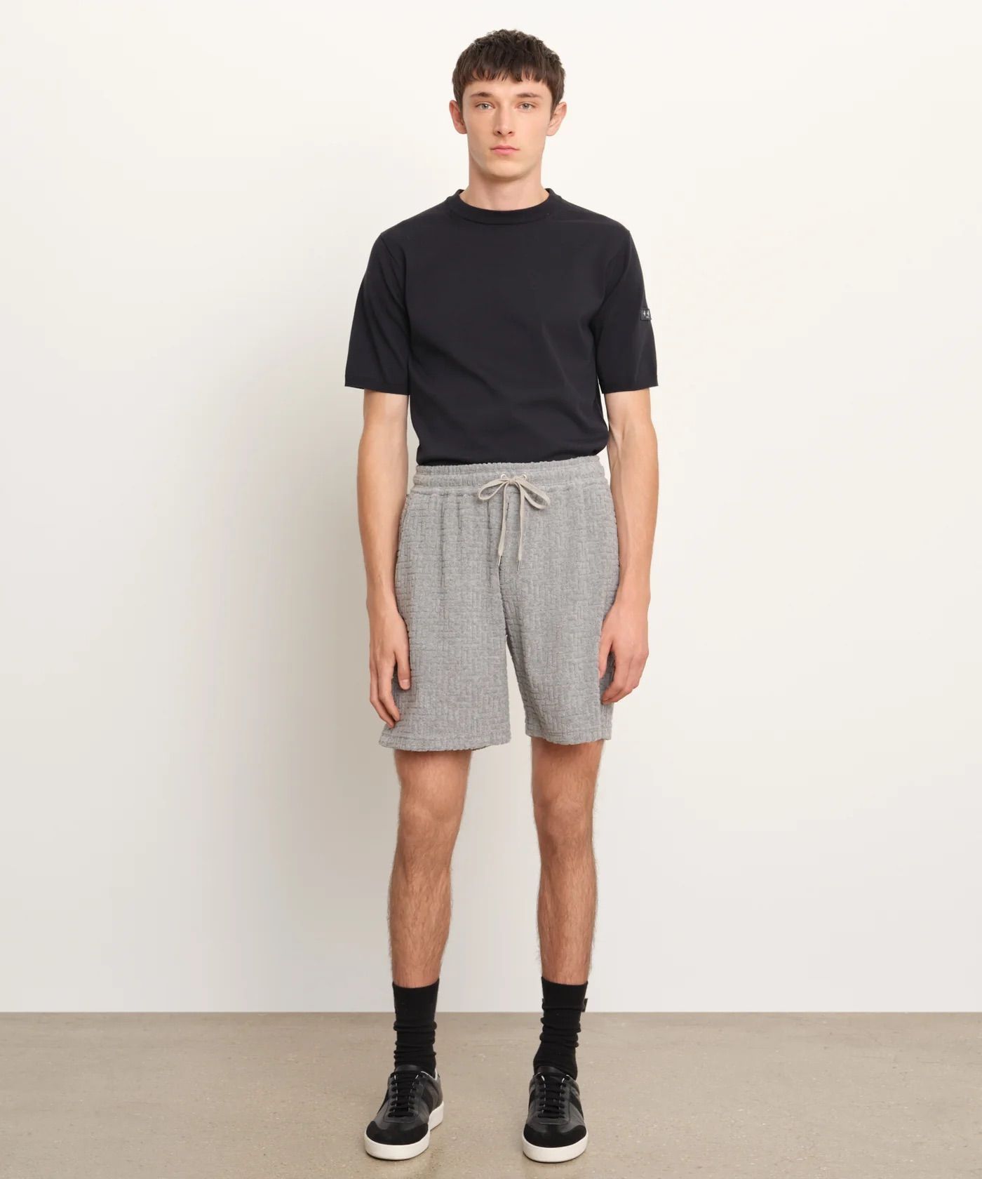 NAVA ナヴァ / パイルショーツ /  ライトグレー [MCKZ0470103588]