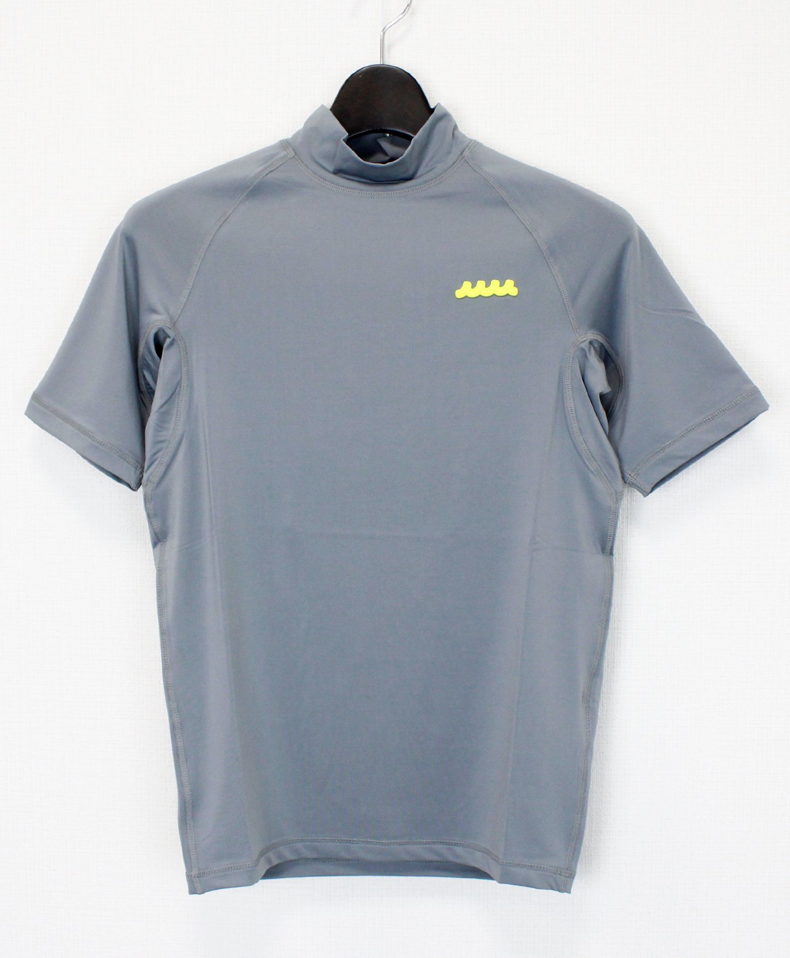 muta - ラッシュTシャツ (WAVEロゴ) / グレー [MMTK-439006] | femt