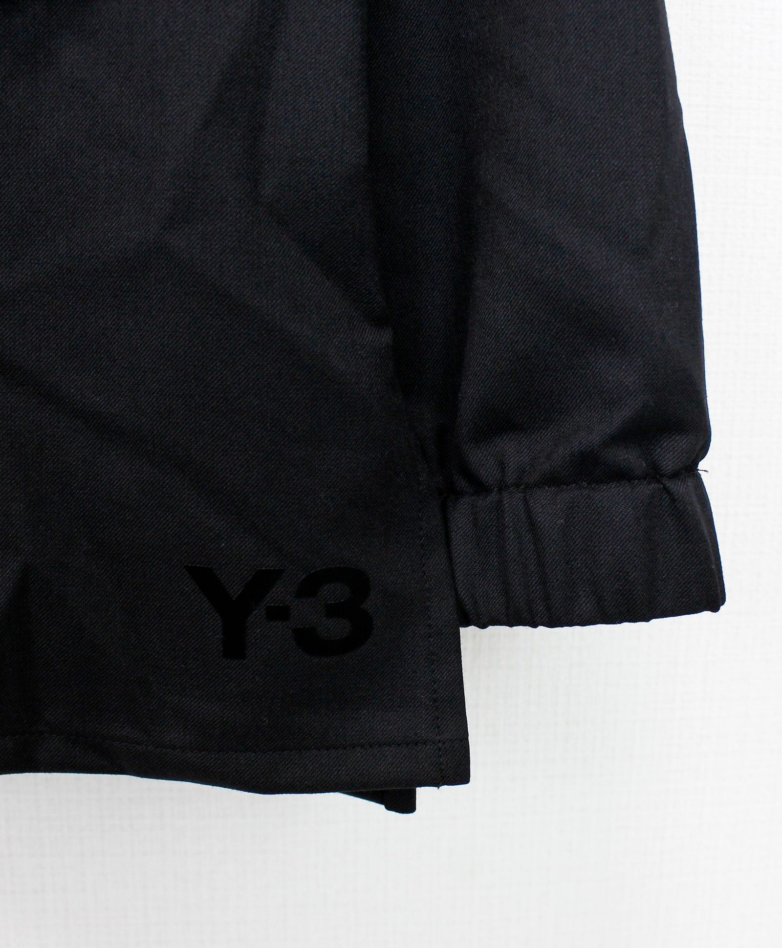 リファインド ウール フーデッド トップ / Y-3 REFINED WOOL HOODED TOP 3-STRIPES / BLACK [JX7276-APPA25]