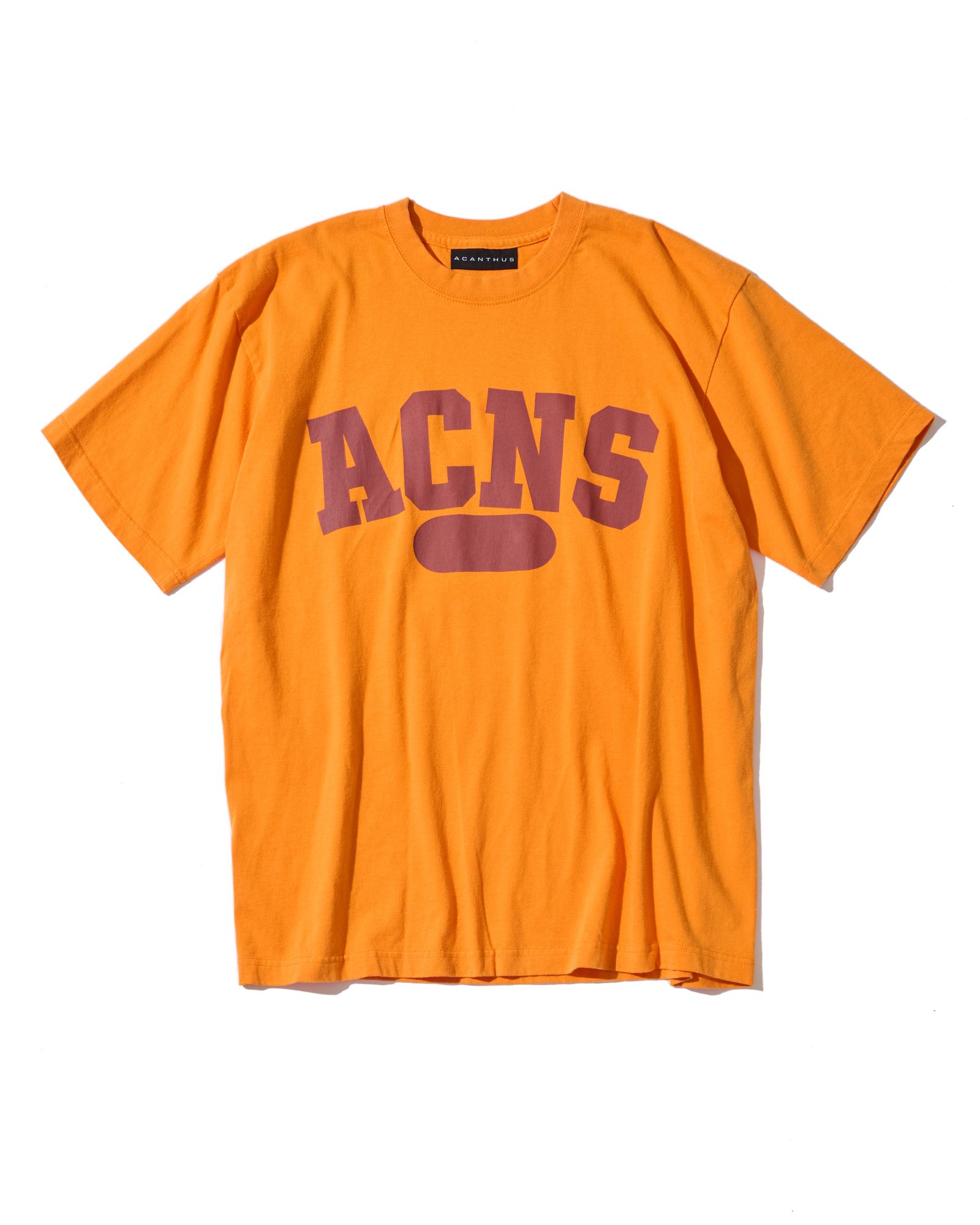 ☆先行予約☆ カレッジロゴTシャツ  /  Aging College Logo Tee / ORANGE【CT2601】