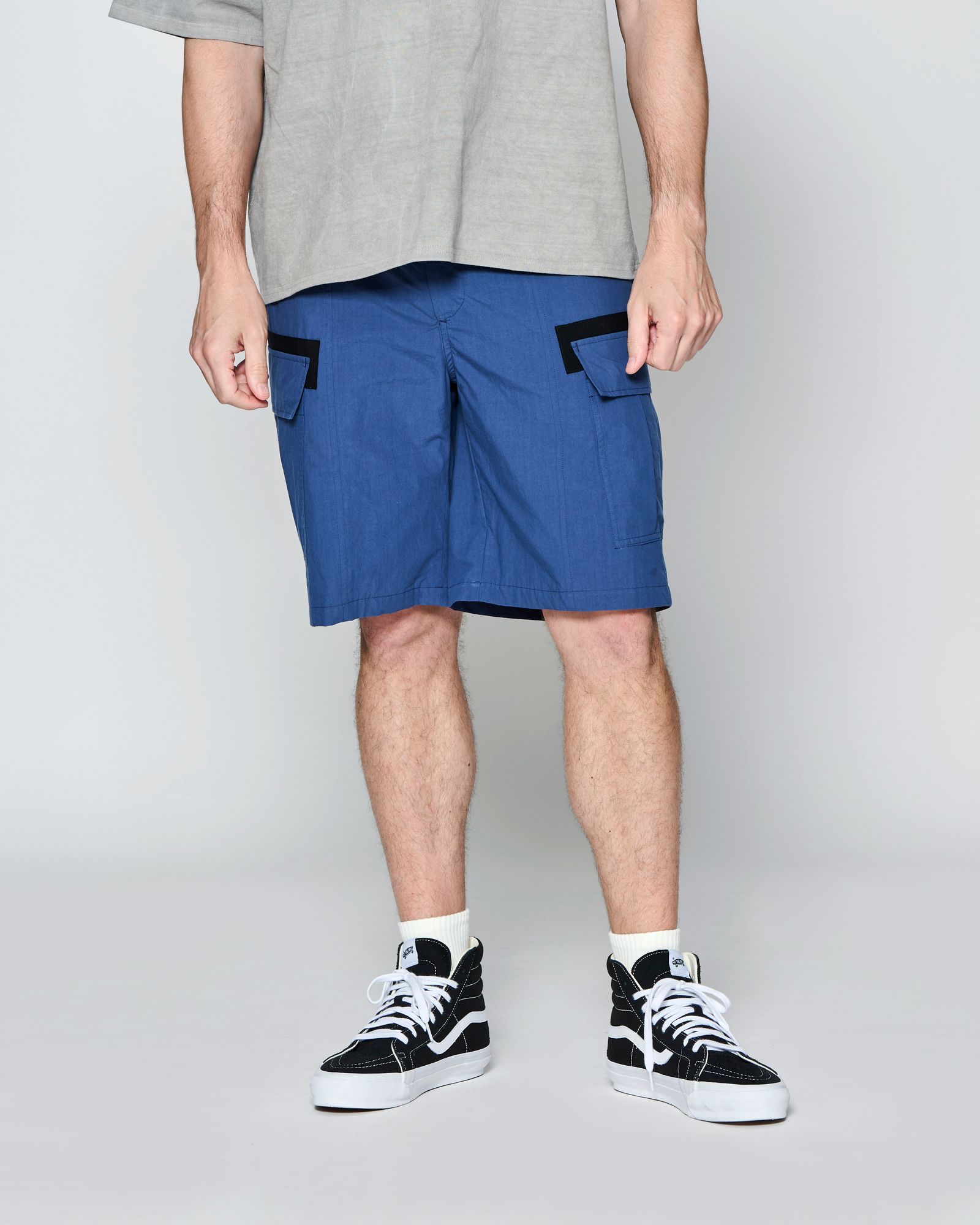 ☆先行予約☆ タイプライター カーゴ ショーツ  /  Typewriter Cloth Cargo Shorts / BLUE 【PT2652】