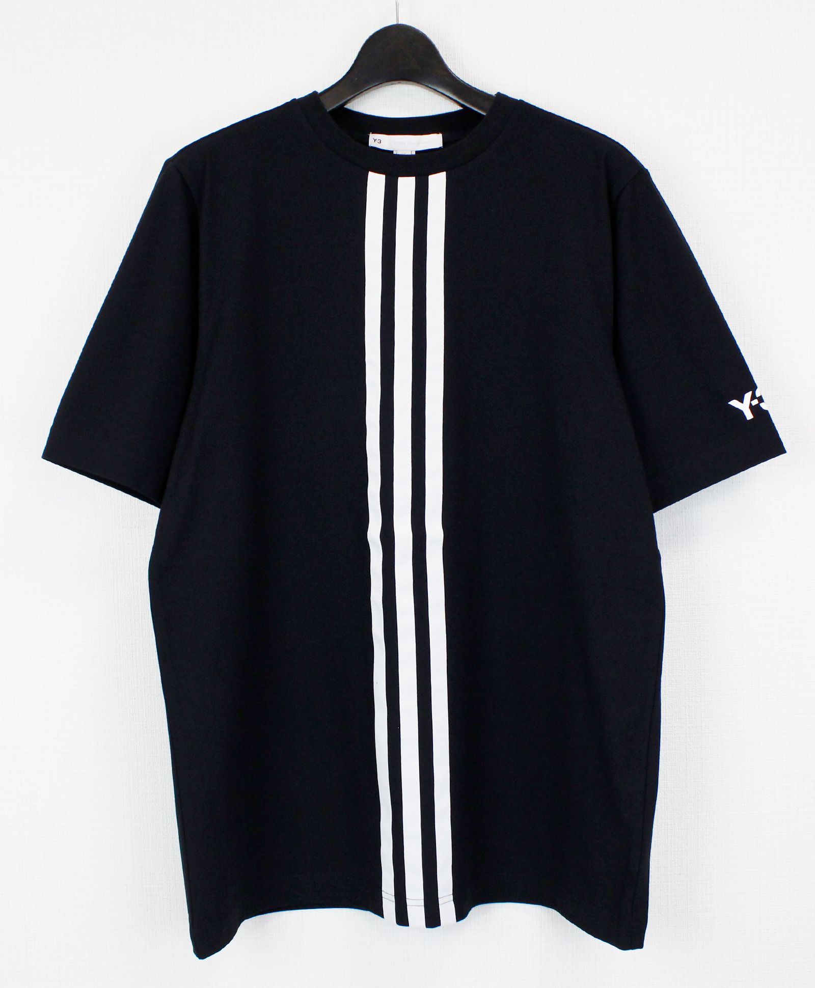 Tシャツ W CH1 SS TEE CENTER FRONT STRIPES [HG6095-APPS22] BLACK - S