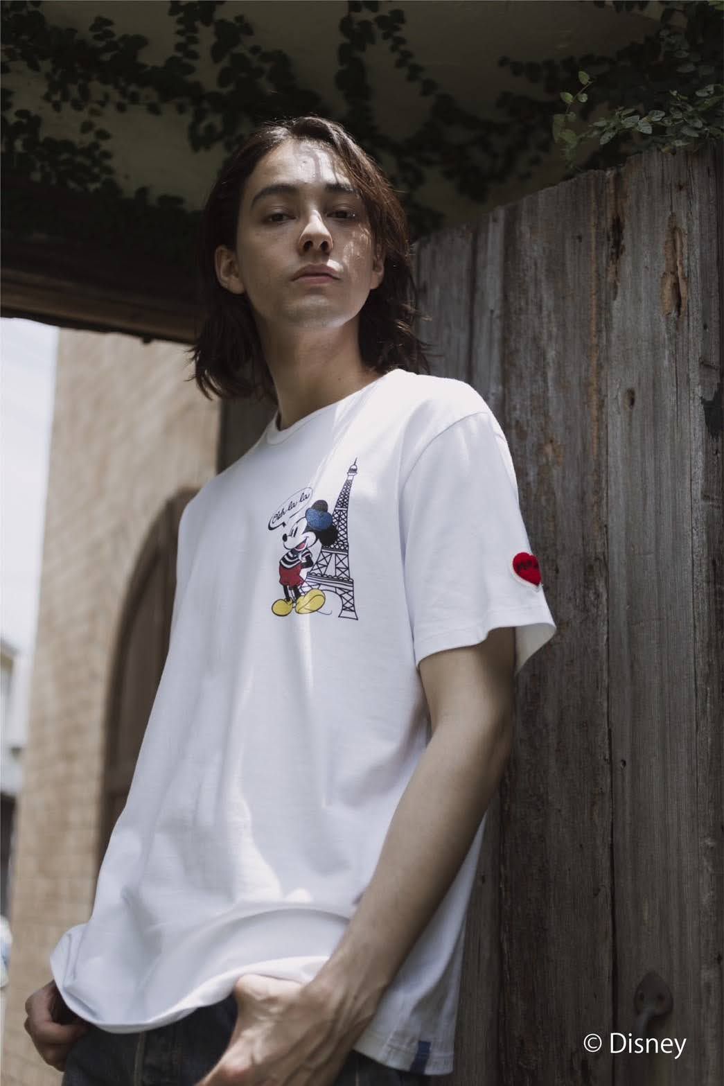 MAISON HONORE - Limited design T-shirt 02 / Mickey / WHITE