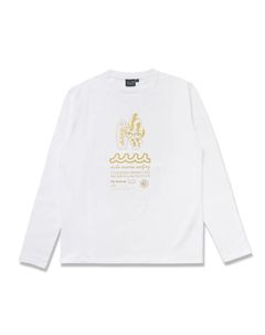 My Melody × muta MARINE SURFING ストレッチロングスリーブTシャツ / ホワイト [MMMP-434771] ⭐︎3月5日より随時出荷⭐︎
