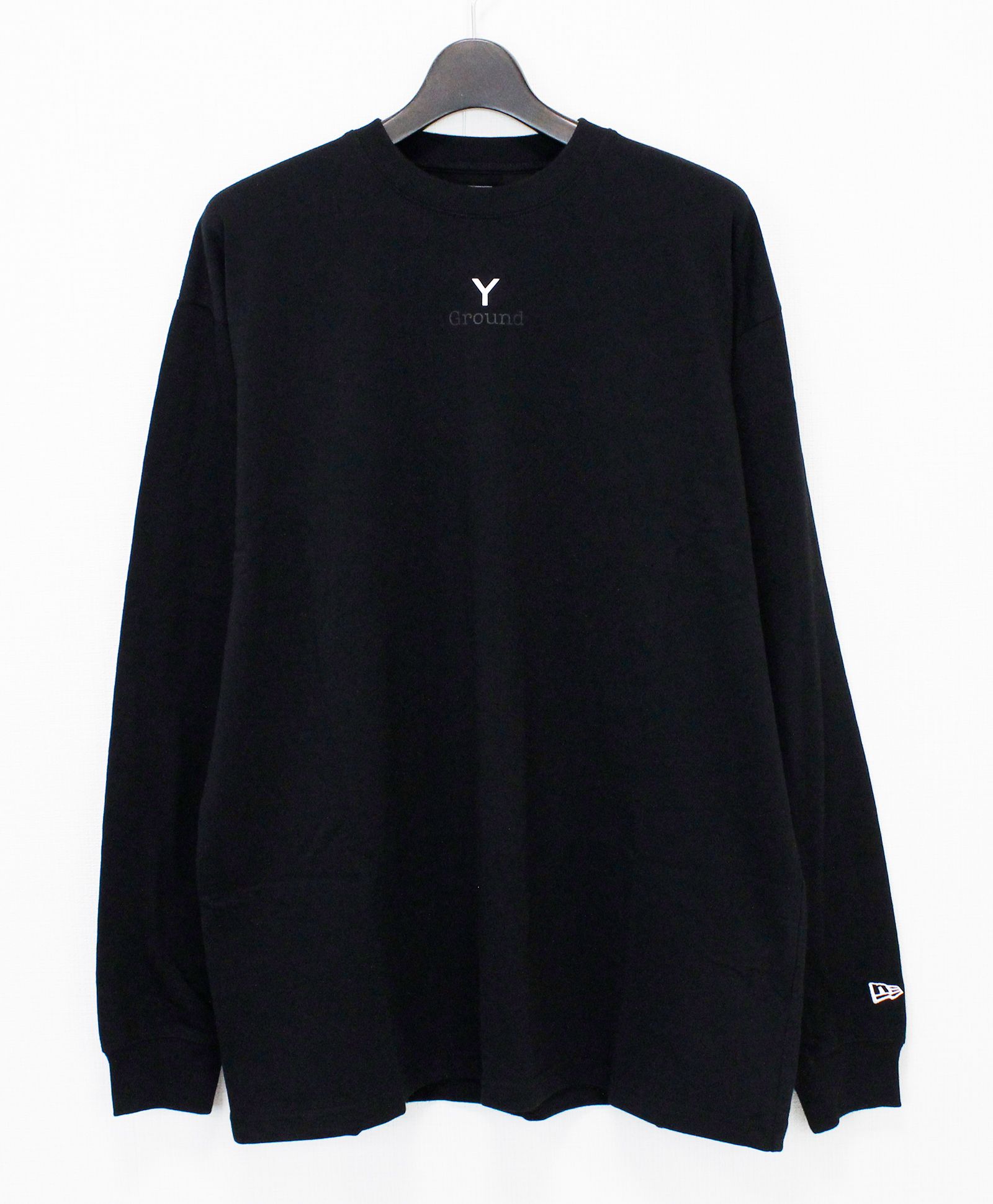 Ground Y×NEWERA(R) L/S TEE / BLACK [GL-T90-081-2]