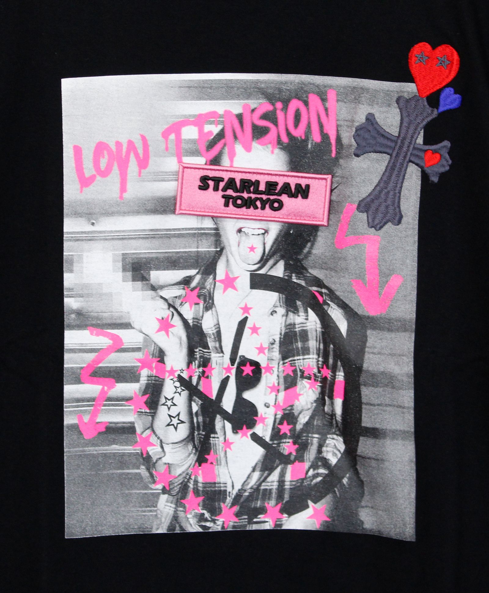 プリントロンT / PHOTO DESIGN LONG T-SHIRT / BLACK [SLLT036]