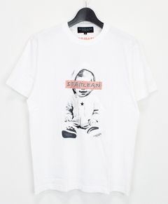 プリントTシャツ STL目元ロゴBaby T-Shirts [SLTN126] WHITE