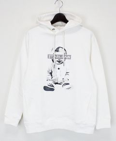 プルオーバーパーカー / SWLLOW BABY HOODIE / WHITE  [SLPP155]