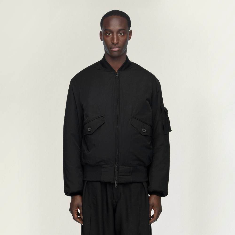 ナイロン ボンバー ジャケット / Y-3 NYLON BOMBER JACKET / BLACK [KS1207-APPA26]
