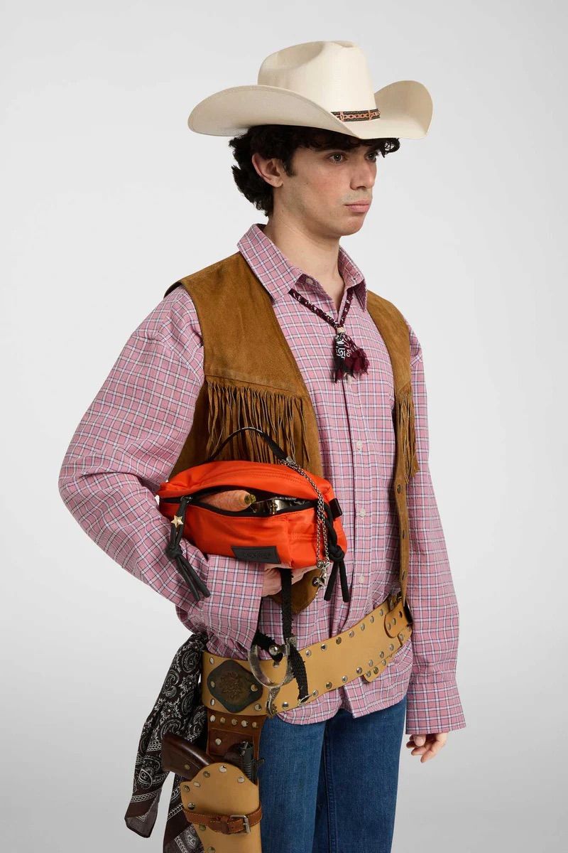 バイタルケース  / ポーチ / ナイロン / オレンジ [BEVIRU007 ARANCIO]