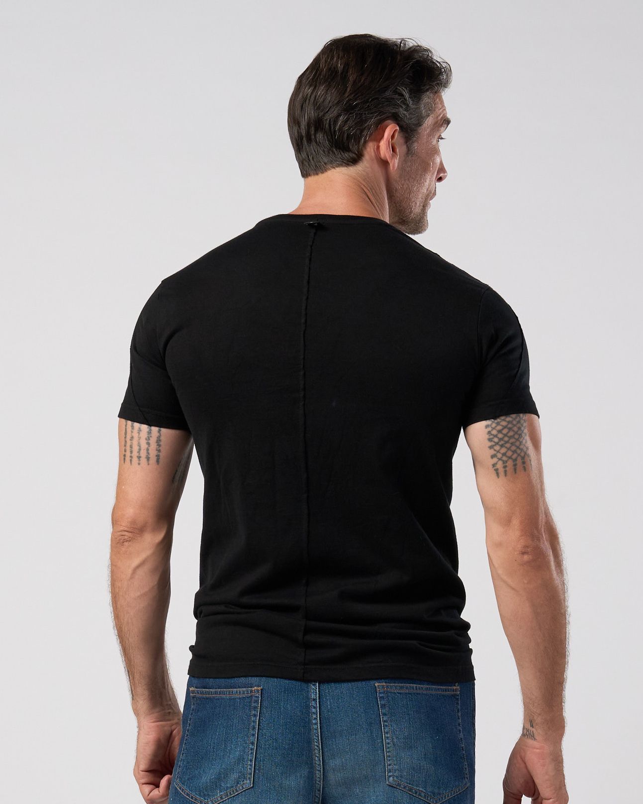 ☆先行予約☆ wjk  / スリムベーシッククルーネック半袖Tシャツ / slim basic crew-neck S/S / deep black【7005 js01k】