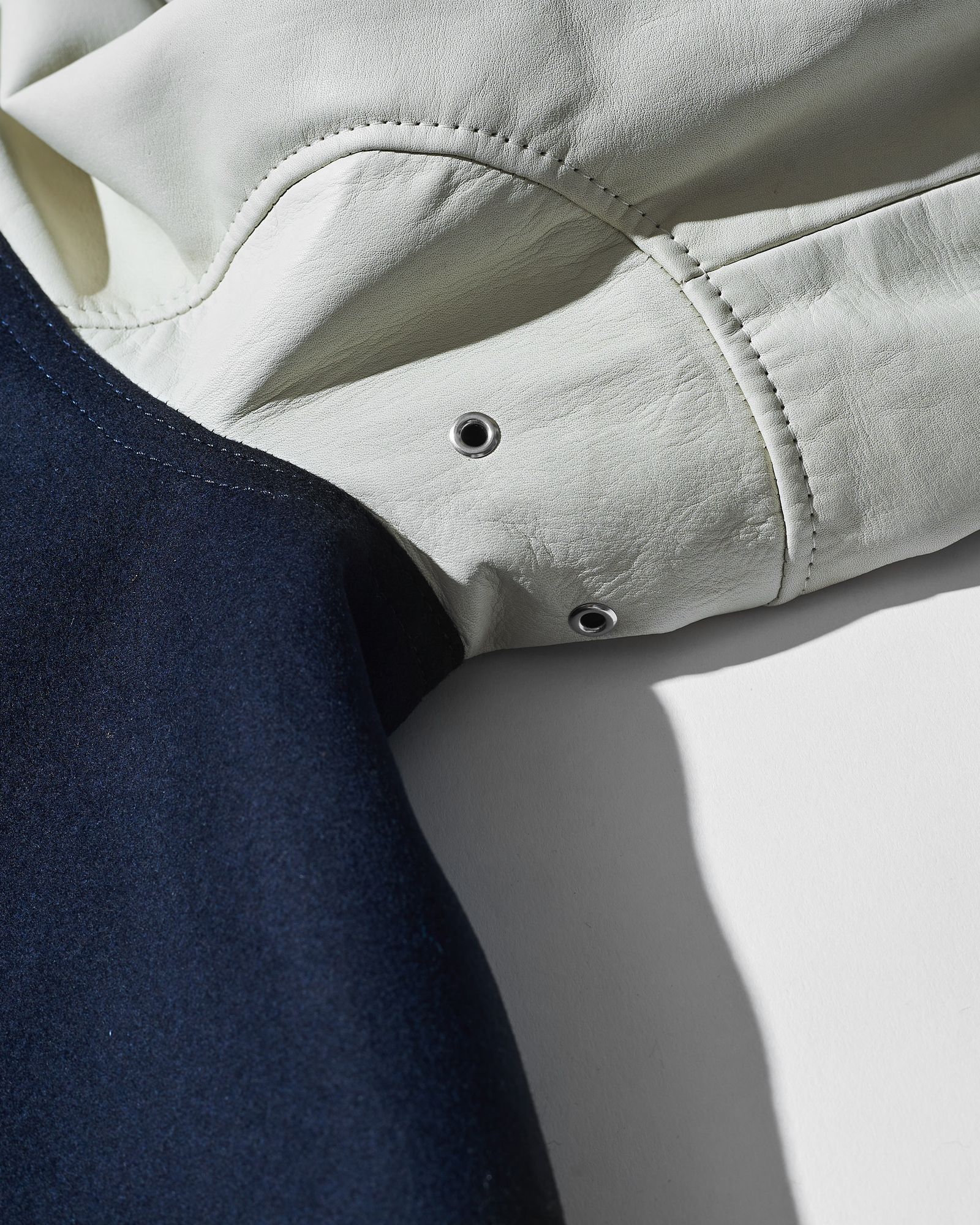 ☆先行予約販売☆  Studium Jacket / スタジアムジャケット / NAVY WHITE 【ST2301】