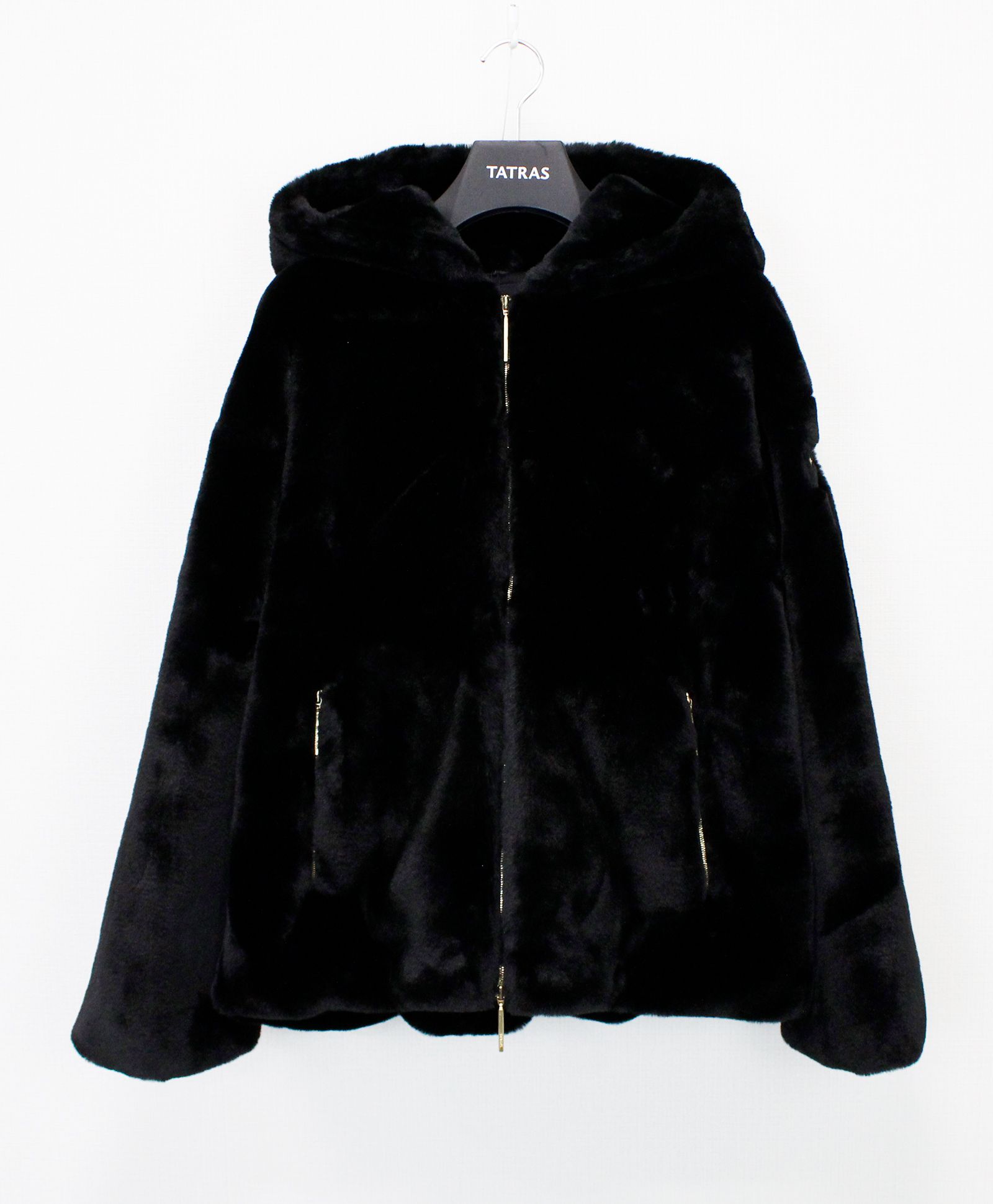 レディース フード付き ボアブルゾン / YUMOLA / ユモラ / BLACK [LJXA0039033588]