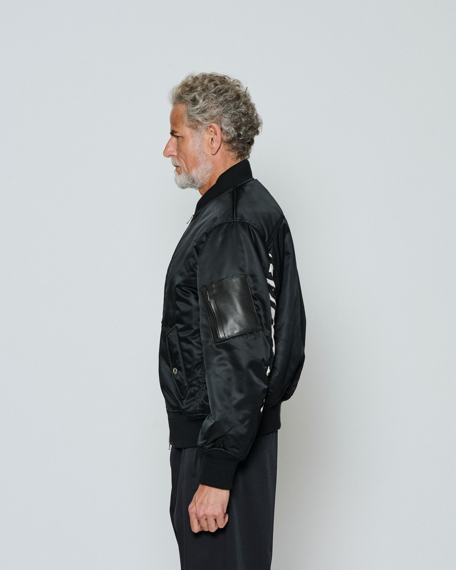 ☆先行予約☆ リモンタオーバーサイズMA-1 / LIMONTA Oversize MA-1 / BLACK 【JK2604】