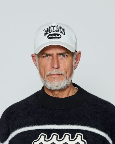 ☆先行予約☆ muta MARINE × ACANTHUS / カレッジロゴキャップ / Shadow College Logo Cap / WHITE 【MA2663】