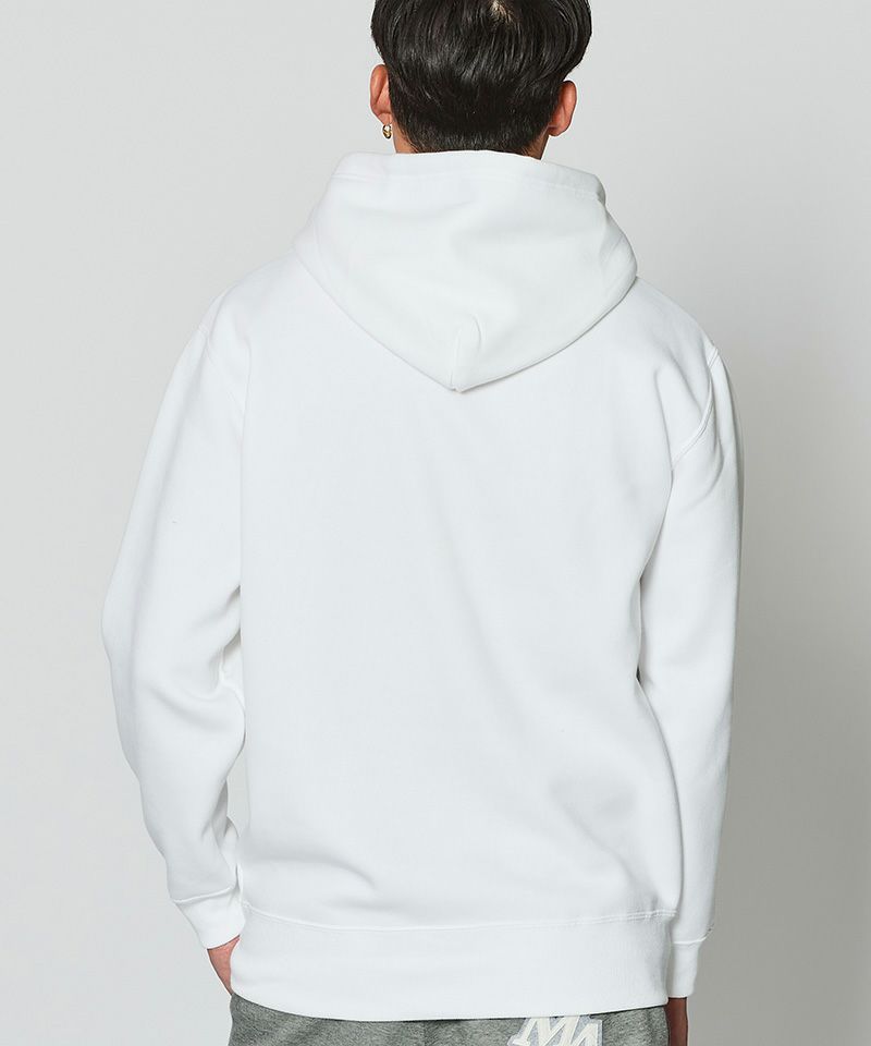 ACANTHUS x muta MARINE / muta Script Logo Hooded Sweatshirts / パーカー / WHITE / MA2432