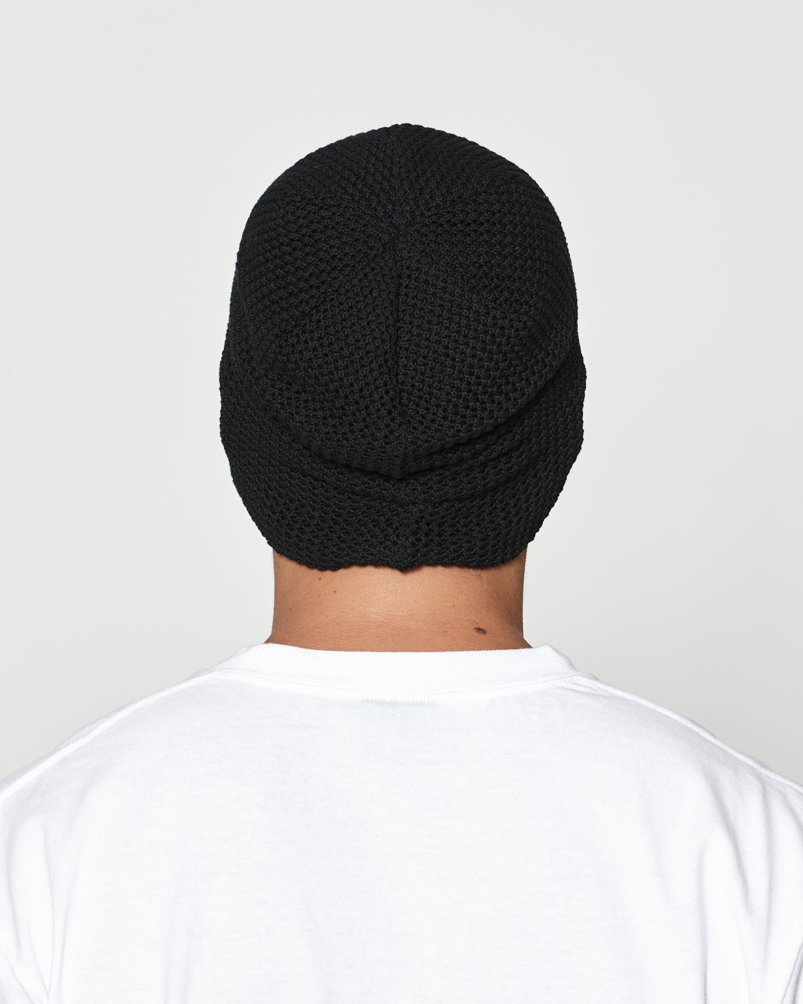 ☆先行予約☆muta MARINE × ACANTHUS  / メッシュバックプールニットキャップ / Mesh Back Pool Knit Cap / BLACK 【MA2623】