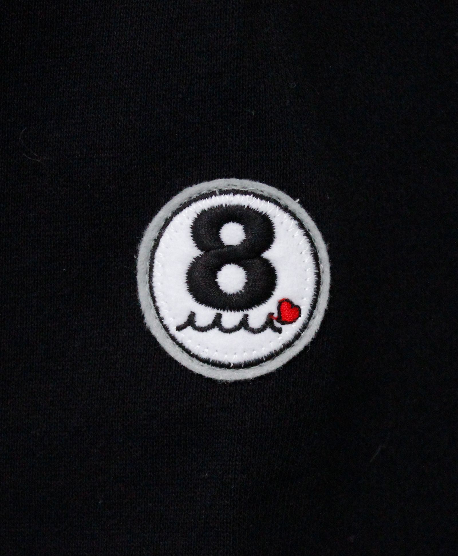 mutaMARINE x ACANTHUS / muta sweet Logo Zip-Up hoodie / ジップパーカー / BLACK【MA2670】