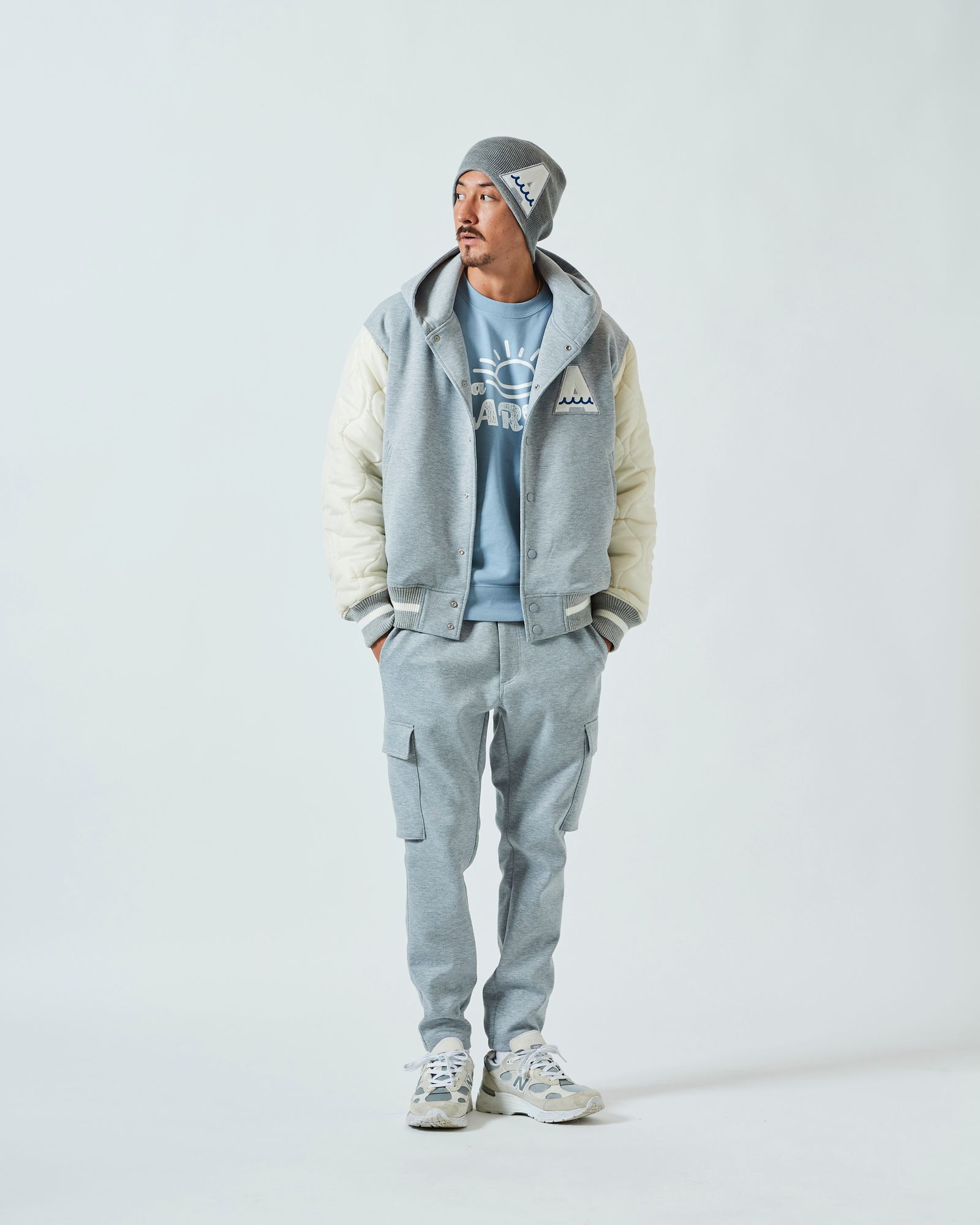 ACANTHUS - ACANTHUS x muta MARINE / muta Double-knit Hooded