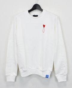 スウェット / Tiphanie Sweat / White x Red