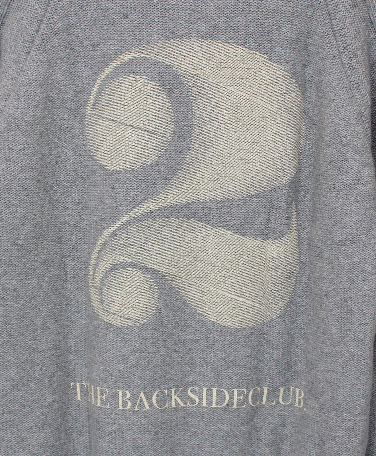 Vネックニット / NUMBER KNITWEAR / GREY 【KVX 702】