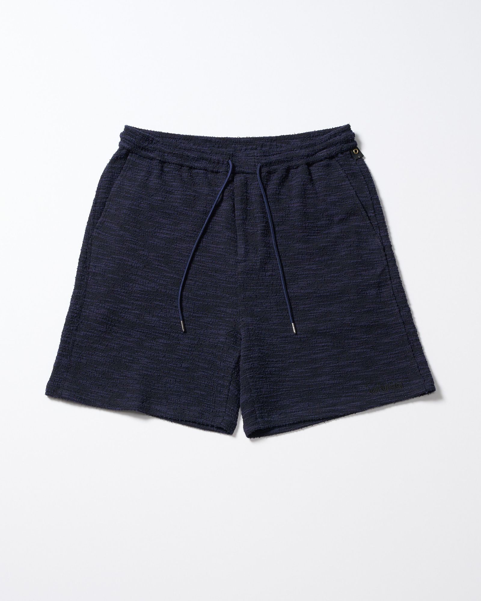☆先行予約☆ muta × wjk  / ニットジャガード リラックスショーツ / knit jacquard relax shorts / NAVY [502 mw02i]