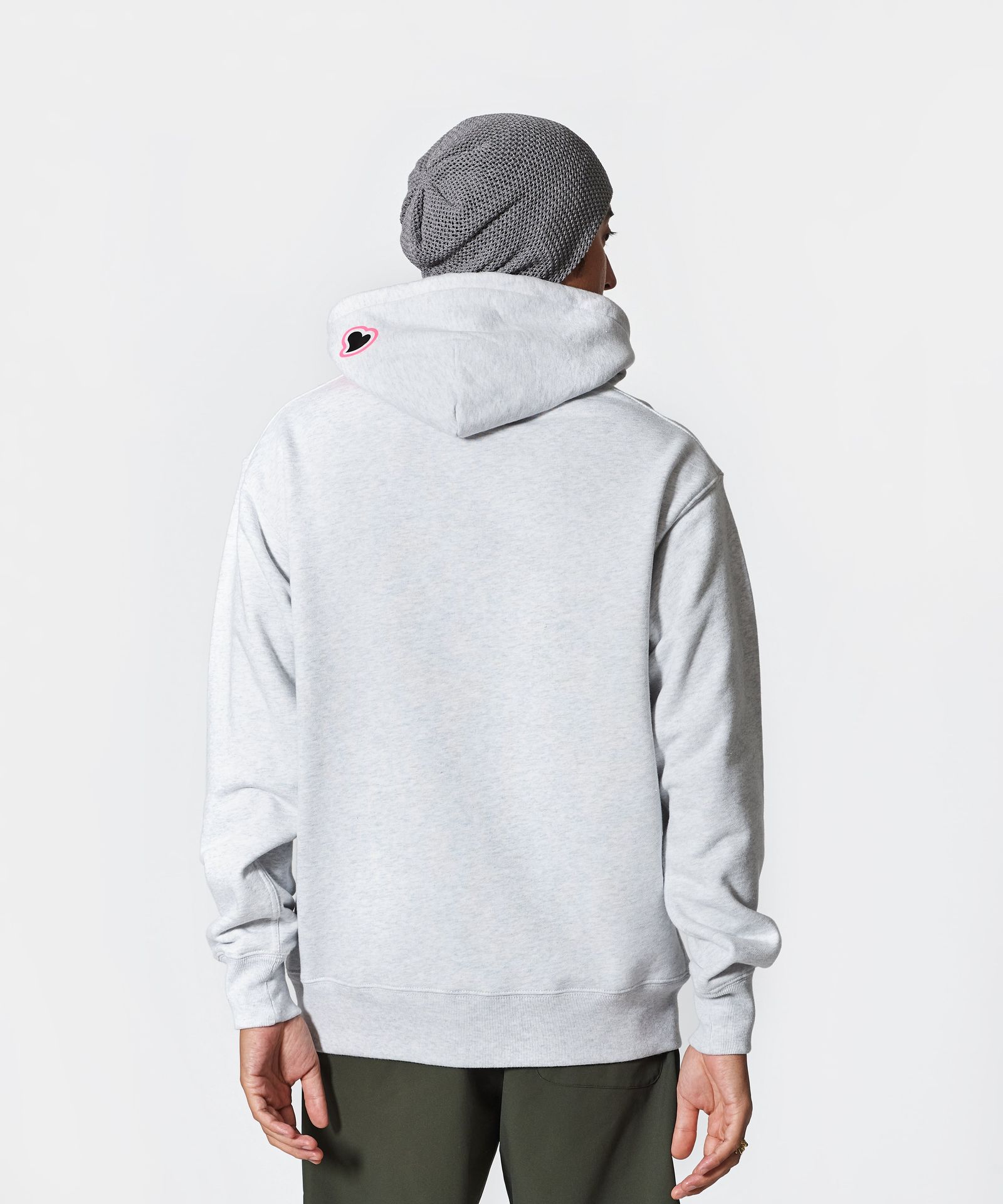 ⭐︎先行予約⭐︎ mutaMARINE x ACANTHUS / muta sweet Logo Zip-Up hoodie / ジップパーカー / GREY 【MA2670】