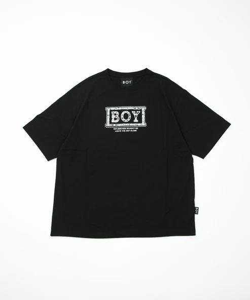Tシャツ / BOY RHINESTONE TEE / BLACK - S