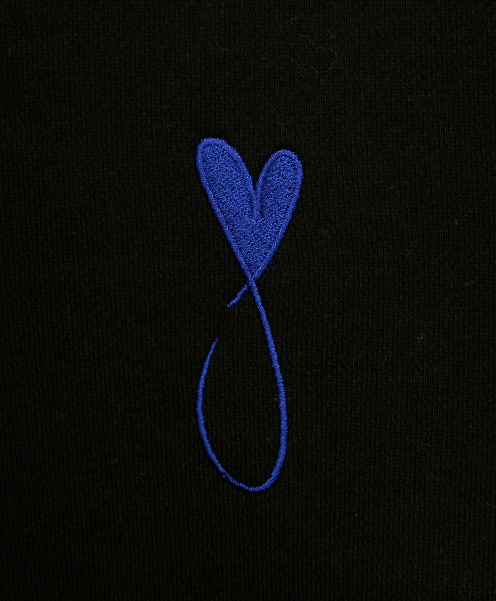 プルオーバーパーカー / Tiphanie Hoodie / Black x Royal Blue