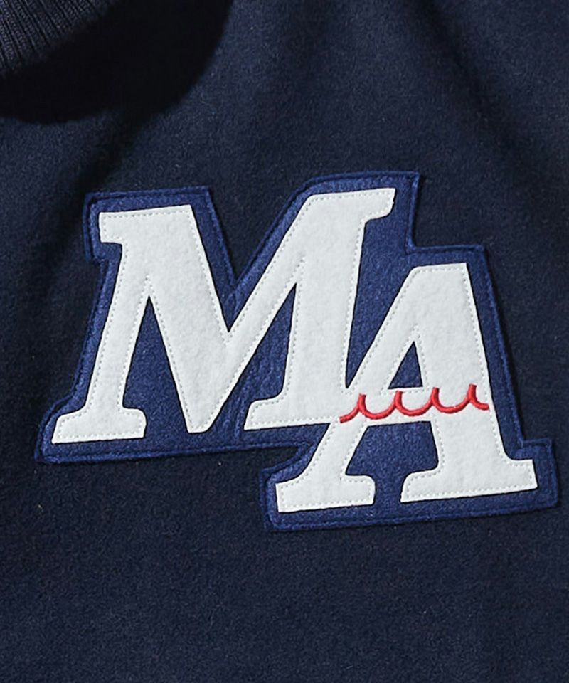 muta MARINE x ACANTHUS / muta Studium Jacket / スタジアムジャケット / NAVY / MA2425
