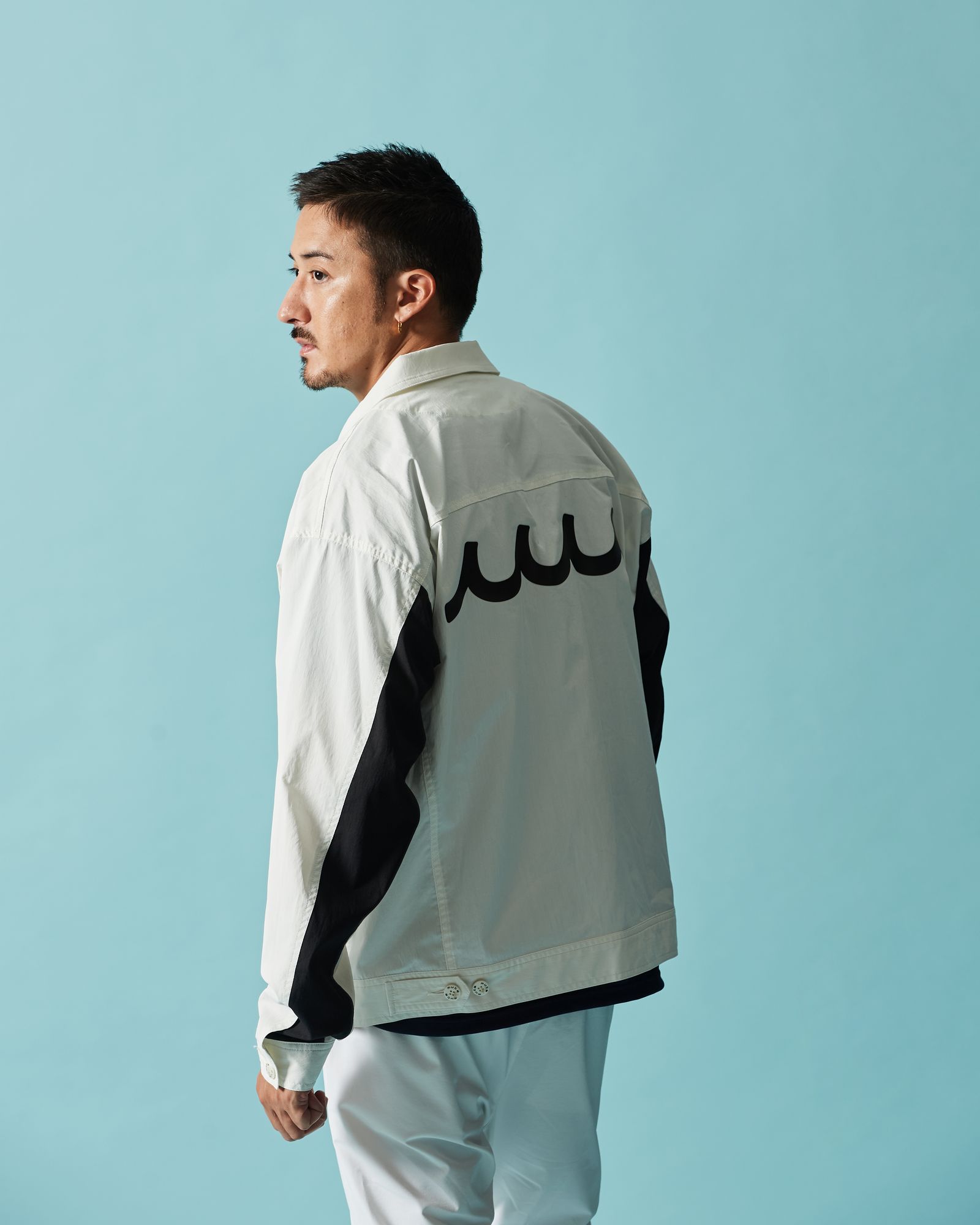 ☆先行予約☆muta MARINE × ACANTHUS  / トラッカージャケット / Trucker Jacket / WHITE【MA2601】