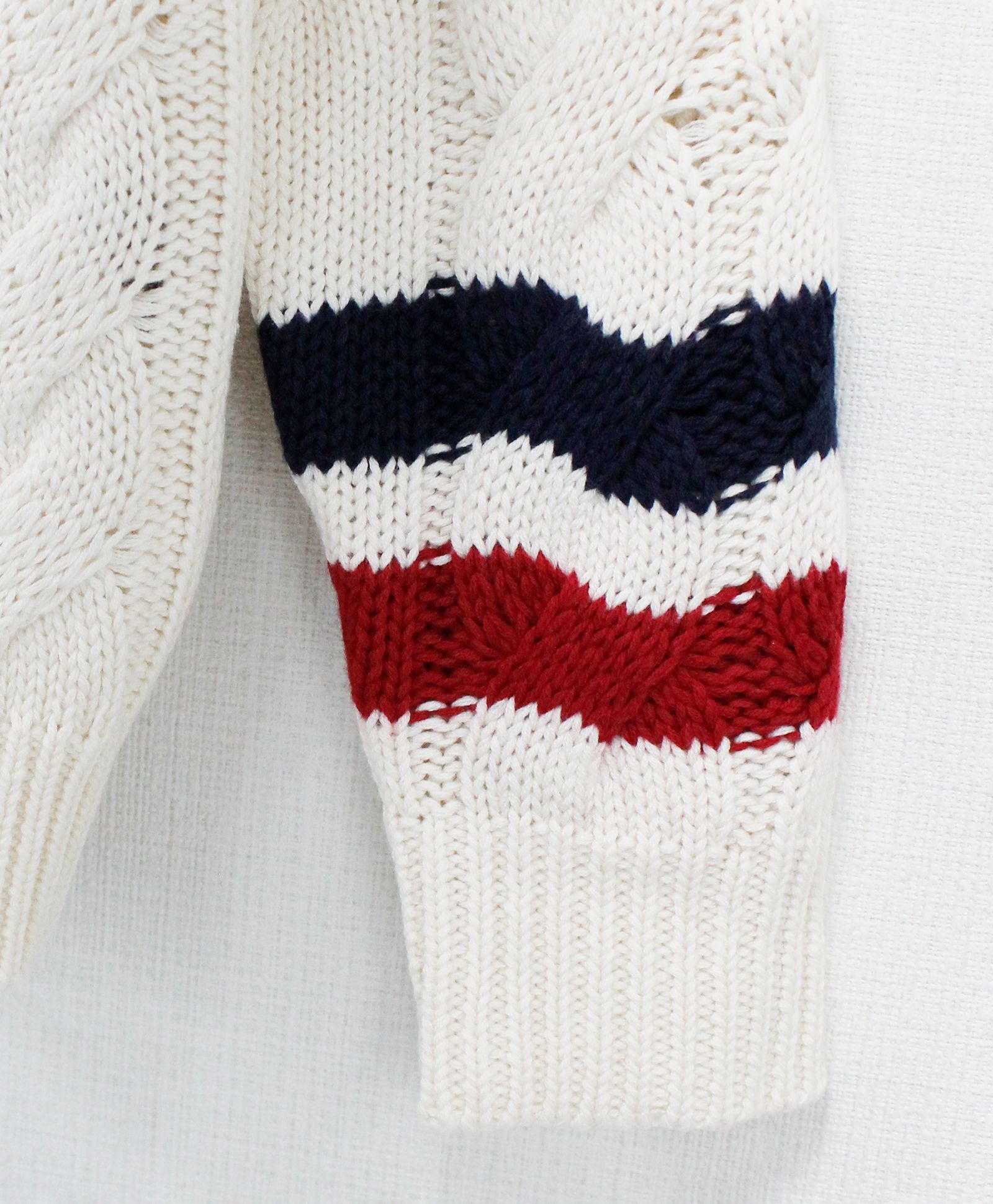 LEON × ACANTHUS  / ニットカーディガン / WHITE 【KT2450】