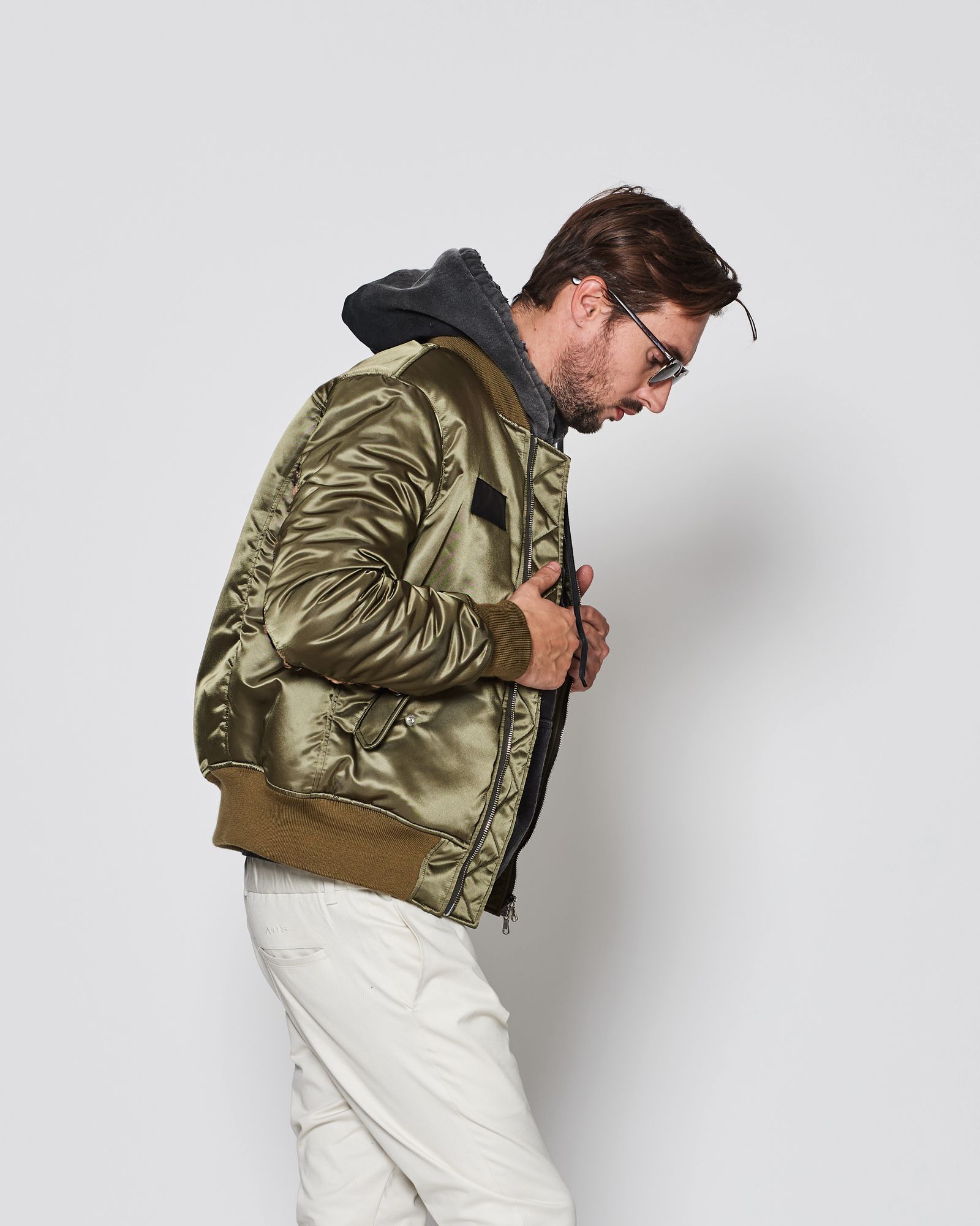 LIMONTA MA-1 / MA-1 / OLIVE LEOPARD 【JK2202】