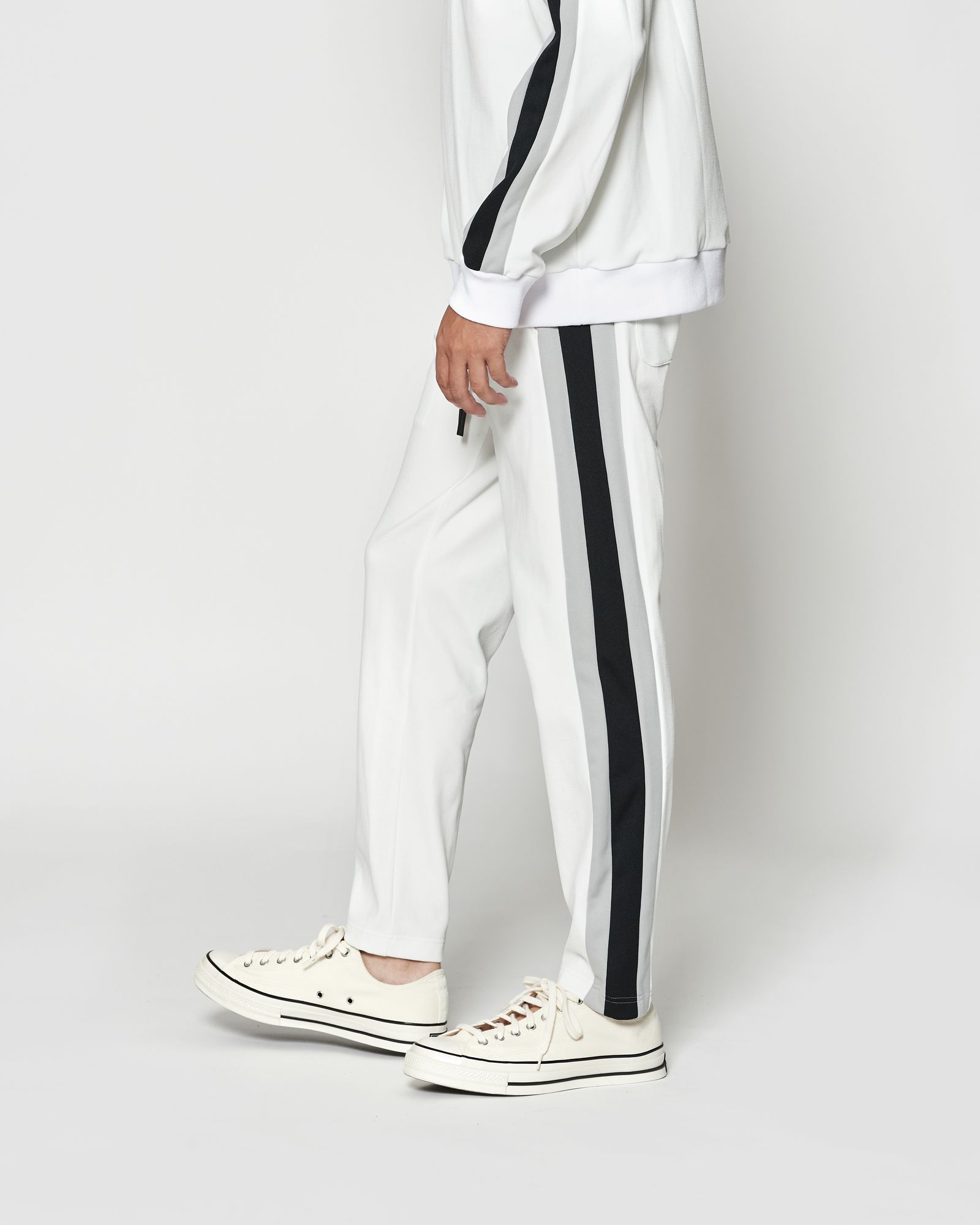 ☆先行予約☆muta MARINE × ACANTHUS / トラックパンツ / Track Pants / WHITE 【MA2608】