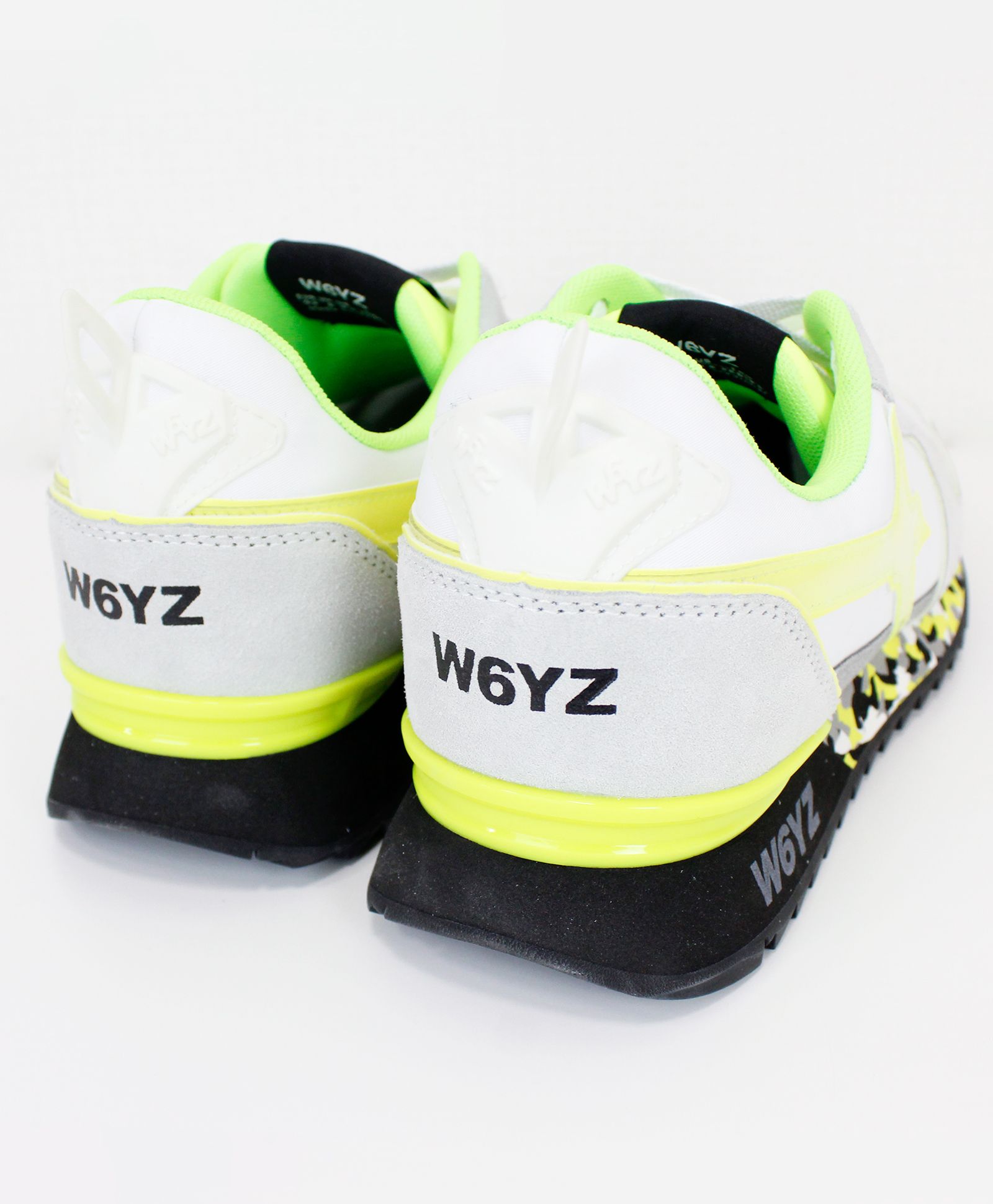 スニーカー / JET-M  / WHITE-YELLOW FLUO【41-1N40】