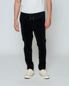 ☆先行予約☆ コーデュロイ イージータイトパンツ /  Corduroy Easy Tight Pants / BLACK【PT2504C】