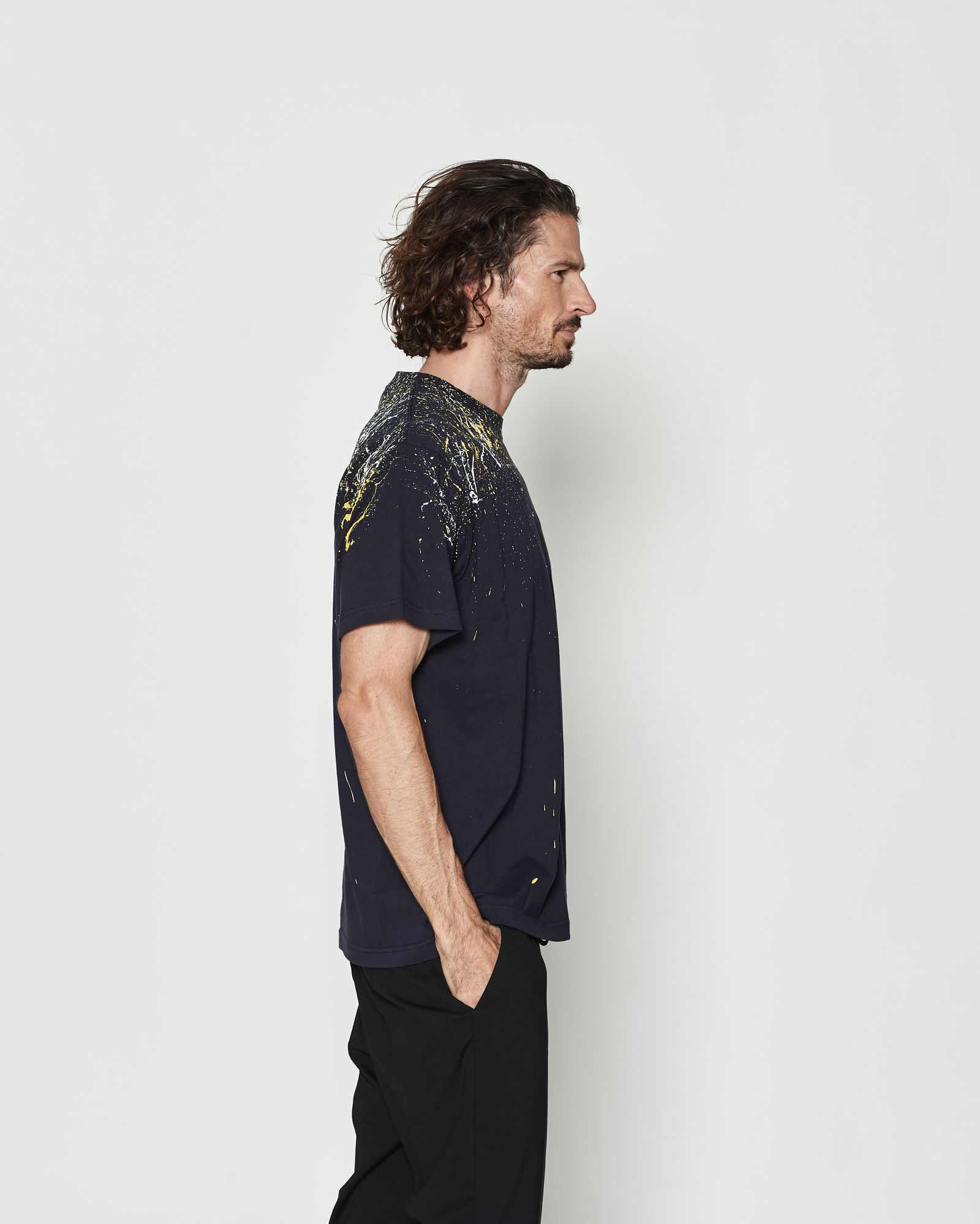 ☆先行予約☆ スプラッシュTシャツ  /  Splash Tee / NAVY【CT2602】