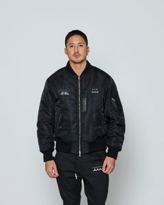 ☆先行予約☆ muta MARINE × ACANTHUS / オーバーサイズMA-1 / Oversize MA-1 / BLACK 【MA2649】
