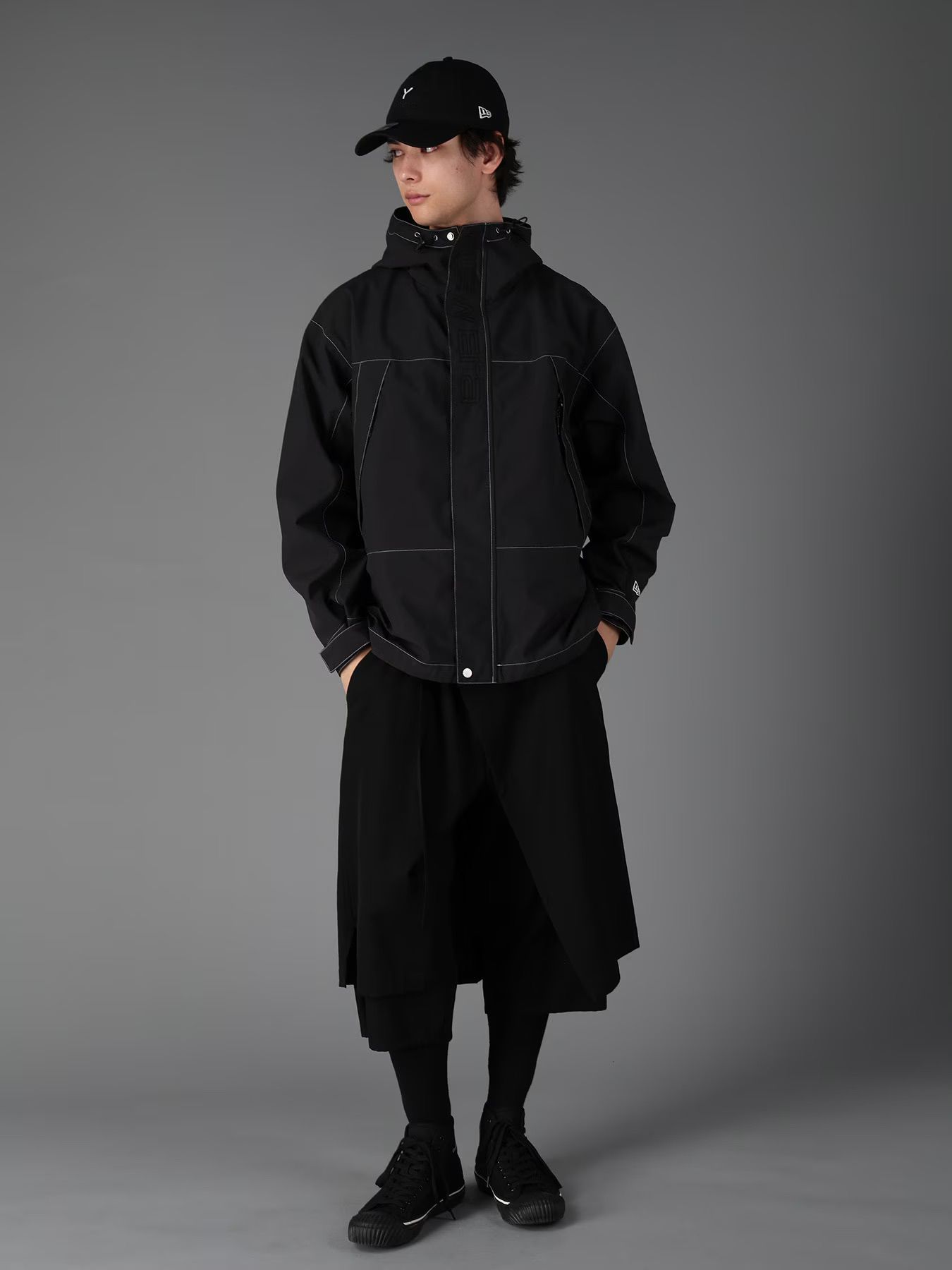 Ground Y × NEW ERA 9THIRTY/  ブラック [GW-H50-090-1]