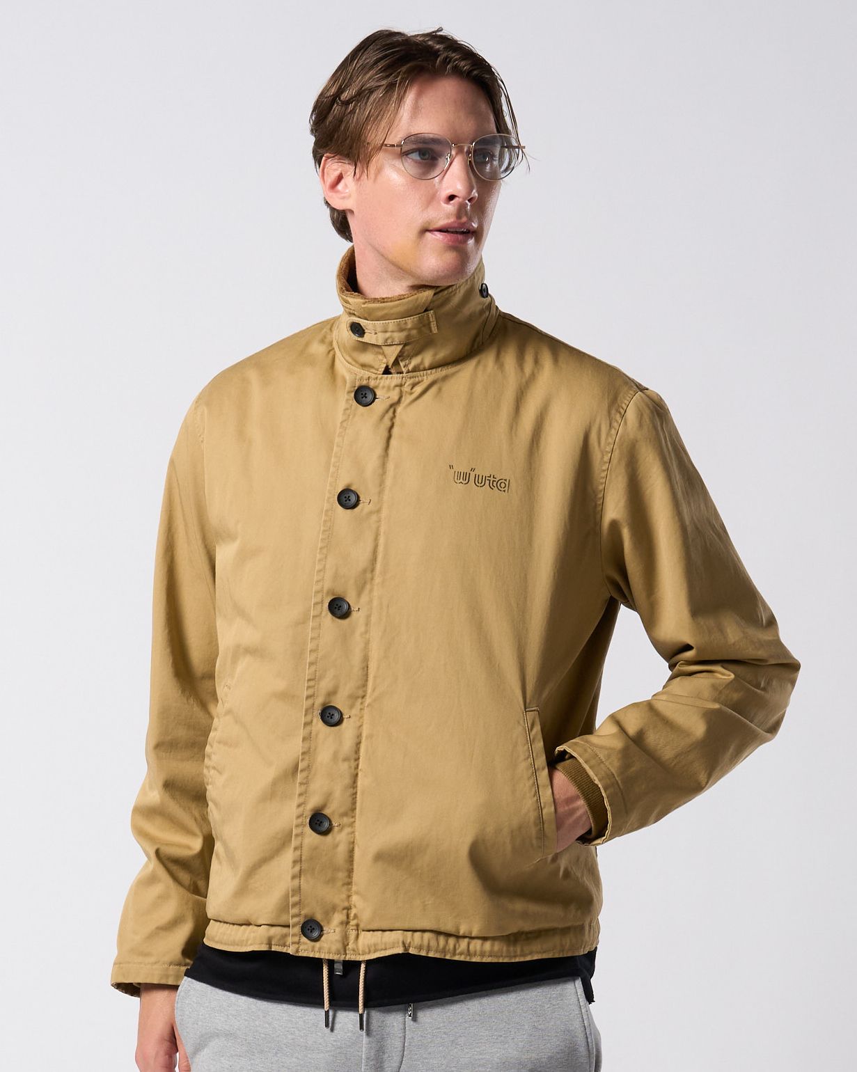 ☆先行予約☆ muta × wjk  / ユーティリティーデッキジャケット / utility deck jacket / KHAKI BEIGE[205 mw06j]