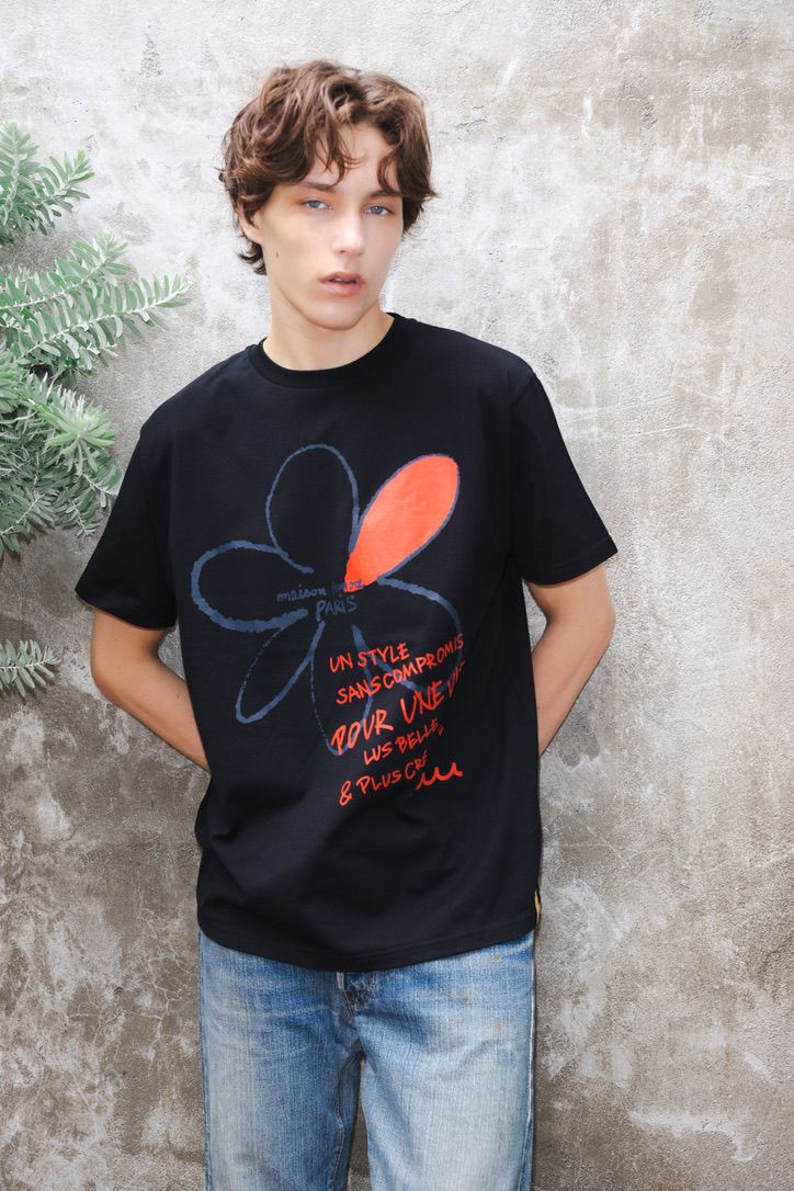 MAISON HONORE PARIS×MUTA MARINE / Tシャツ / Florent &  Concept(フローレント＆コンセプ) / ブラック