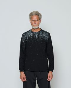 ☆先行予約☆  スプラッシュペイントロンTee / Splash paint L/S Tee / BLACK 【CT2610】