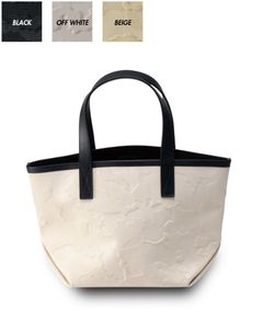 LABEL NOIR / キャンバストートバッグ [Modele 23 (PM)] 3Colors