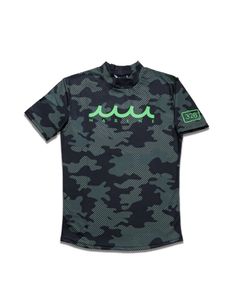 ラッシュTシャツ (ダイアゴナルカモ) / ブラック [MMTK-439010]