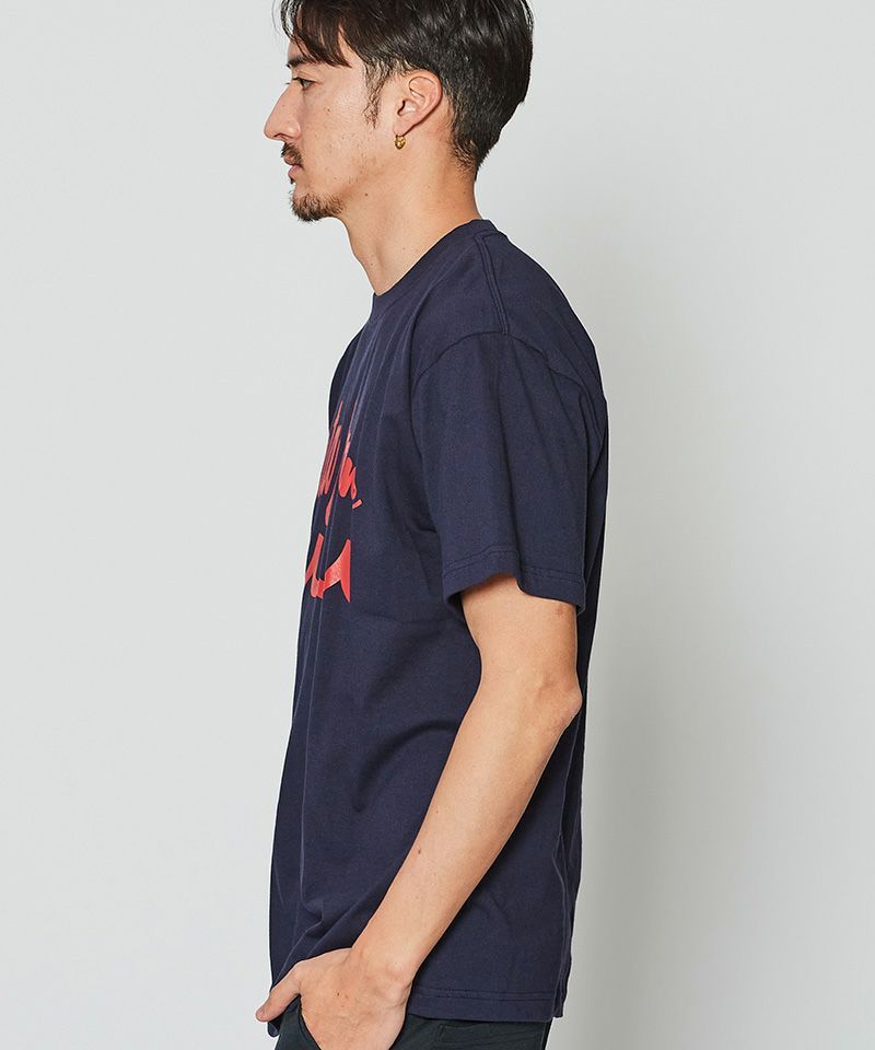 ACANTHUS - ACANTHUS x muta MARINE / muta Script Logo Tee / T