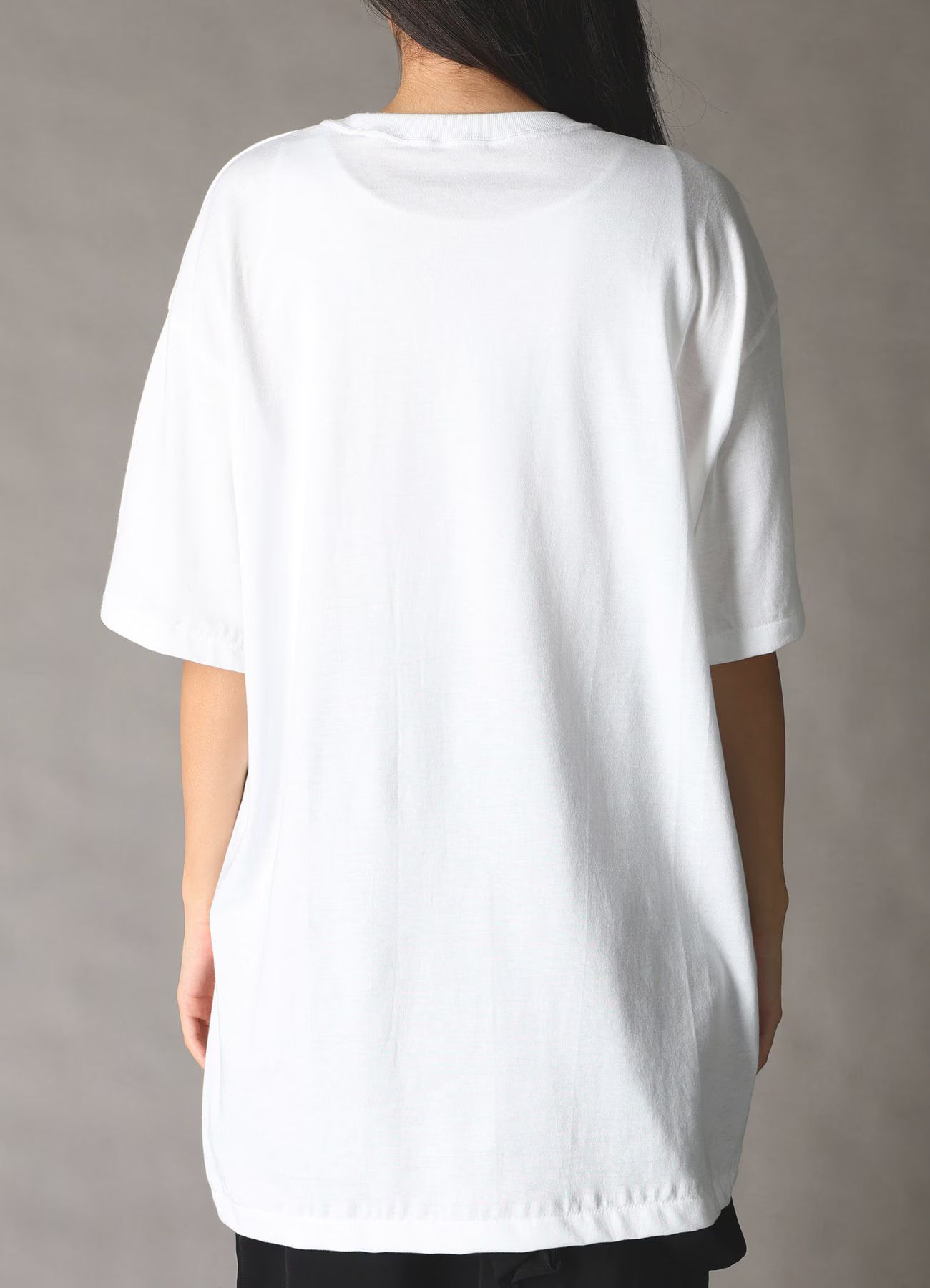 JERSEY LOGO T-SHIRT / WHITE [GK-T71-070-1]