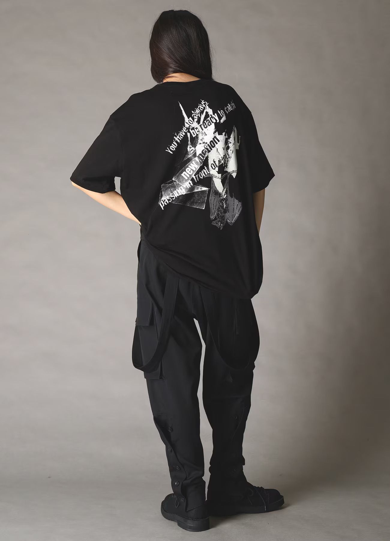 JERSEY BAT T-SHIRT / BLACK [GK-T74-070-2]