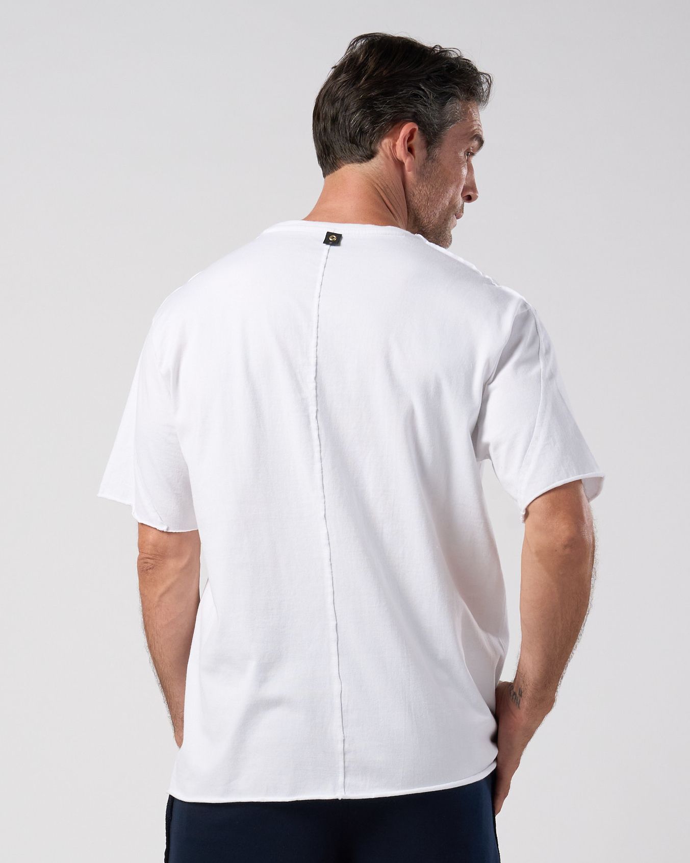 ☆先行予約☆Maison Honoré Paris× wjk  / ハートフィッシュ カットオフ 半袖Tシャツ / heart fish cut-off S/S / white×l.blue【710 hw01k】