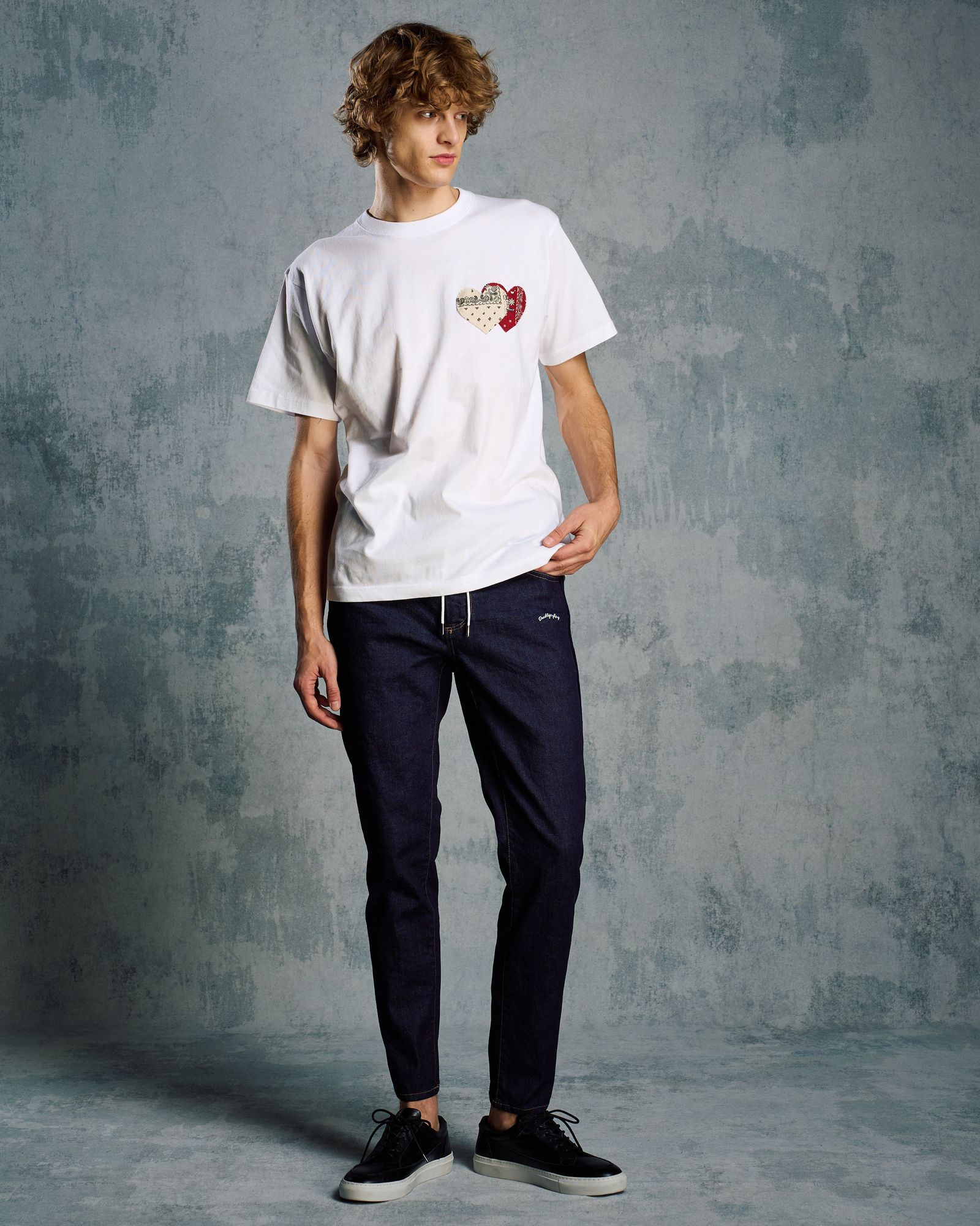 ☆先行予約☆ スリムテーパードデニム /  thin denim easy / INDIGO [5224 ds07i]