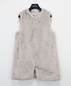 POLLINA / ポッリナ / ボアベスト / L.GRAY [LJXA0362033588]